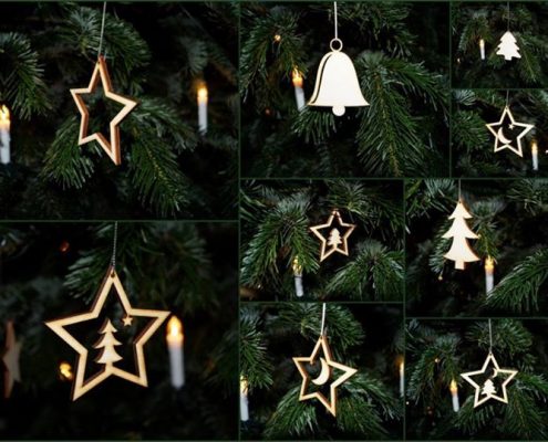 Christbaumschmuck aus Holz