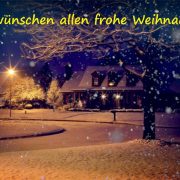 Frohe Weihnachten.